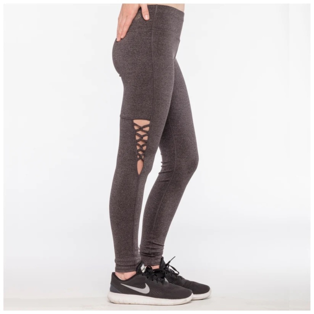 Honeycut Salty Leggings XXS Gray Dance Cheer Athletics Girls
